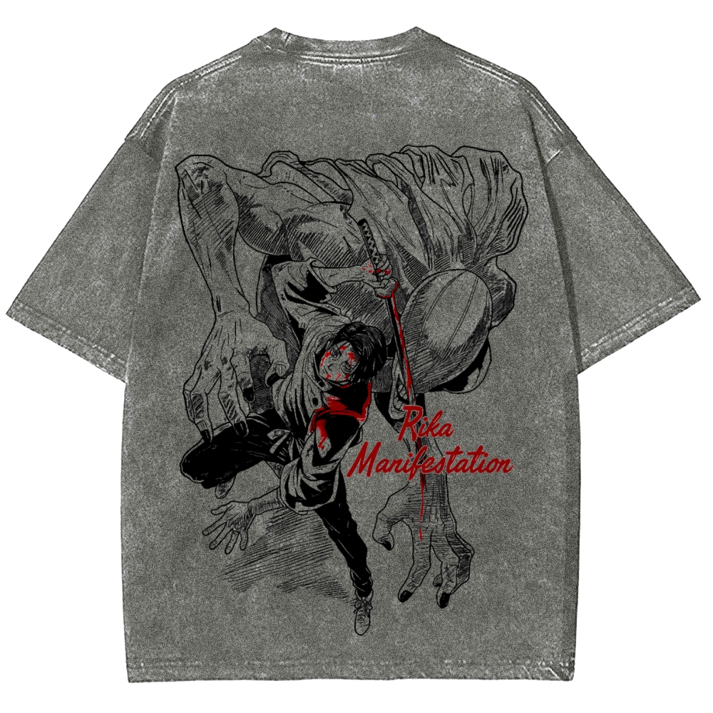 Jujutsu Kaisen Unisex Fit Washed T-Shirt 2603019218