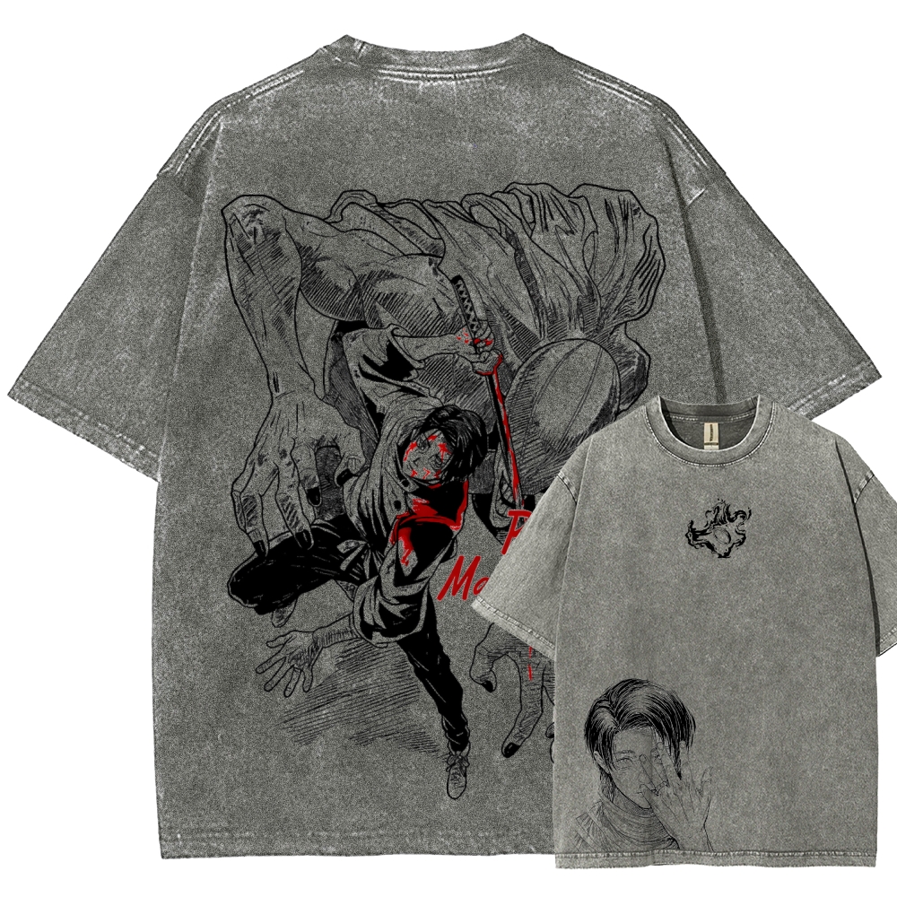 Jujutsu Kaisen Unisex Fit Washed T-Shirt 2603019218