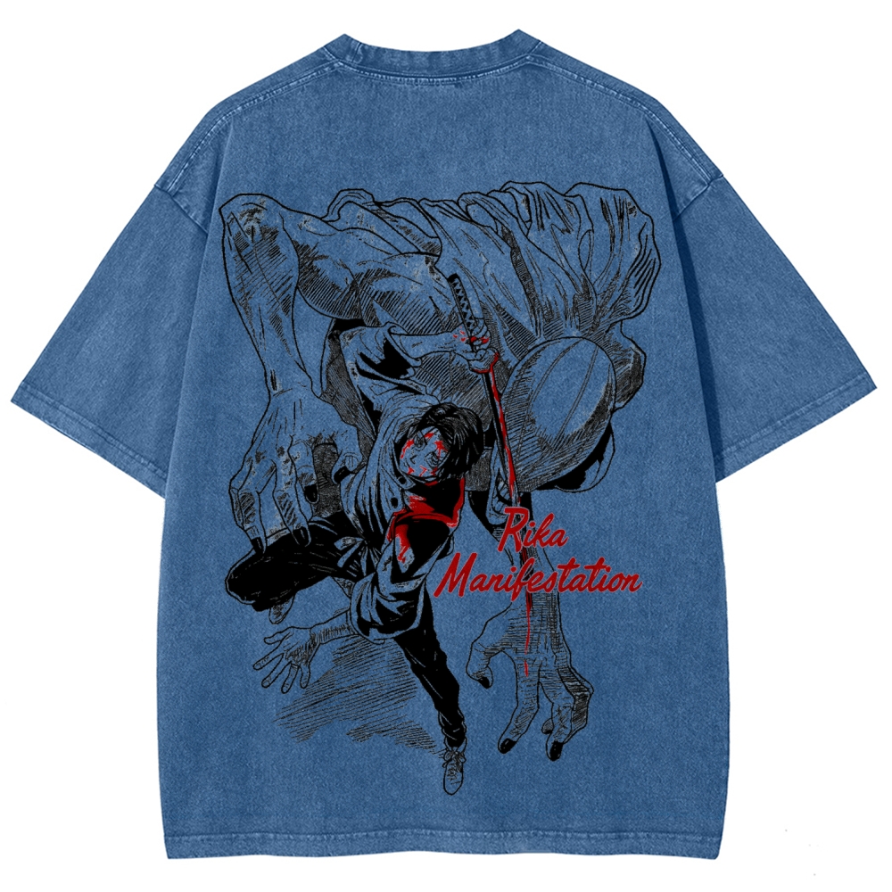 Jujutsu Kaisen Unisex Fit Washed T-Shirt 2603019218