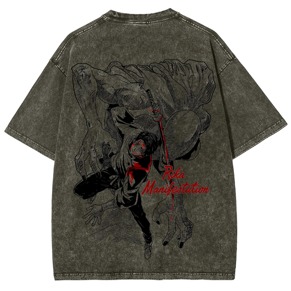 Jujutsu Kaisen Unisex Fit Washed T-Shirt 2603019218