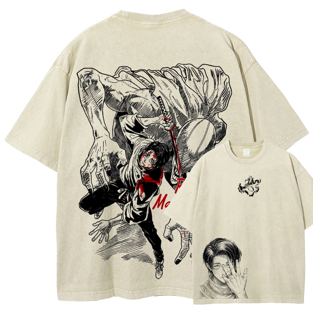 Jujutsu Kaisen Unisex Fit Washed T-Shirt 2603019218