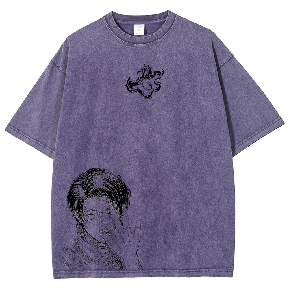 Jujutsu Kaisen Unisex Fit Washed T-Shirt 2603019218