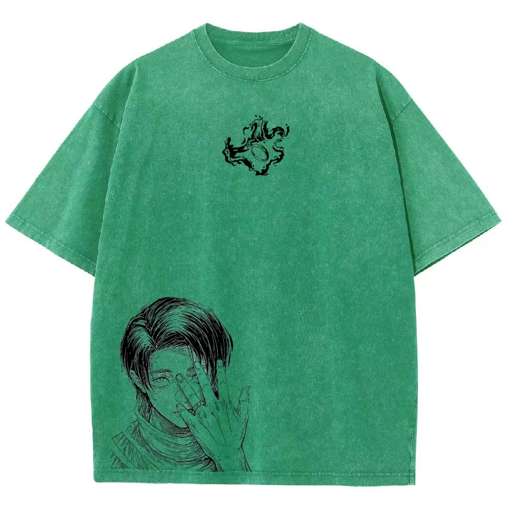 Jujutsu Kaisen Unisex Fit Washed T-Shirt 2603019218