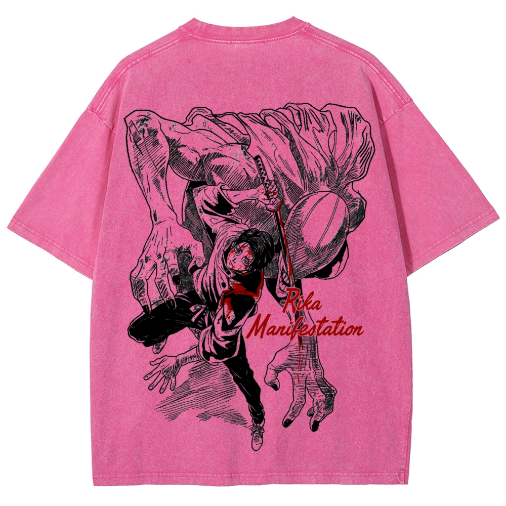 Jujutsu Kaisen Unisex Fit Washed T-Shirt 2603019218