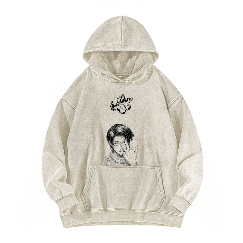 Jujutsu Kaisen Unisex Washed Hoodie 2603019229