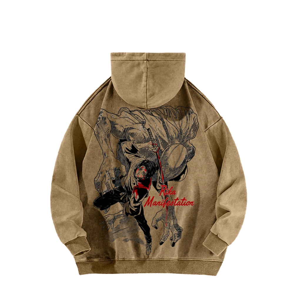 Jujutsu Kaisen Unisex Washed Hoodie 2603019229