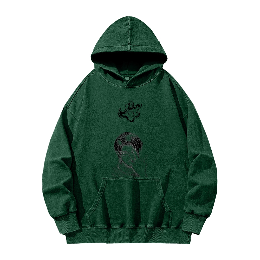 Jujutsu Kaisen Unisex Washed Hoodie 2603019229