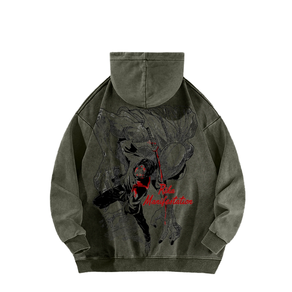 Jujutsu Kaisen Unisex Washed Hoodie 2603019229