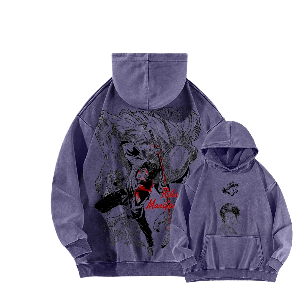 Jujutsu Kaisen Unisex Washed Hoodie 2603019229