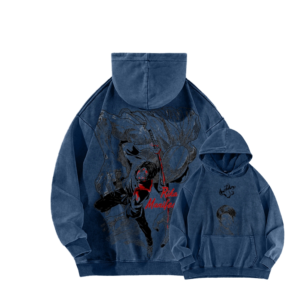Jujutsu Kaisen Unisex Washed Hoodie 2603019229