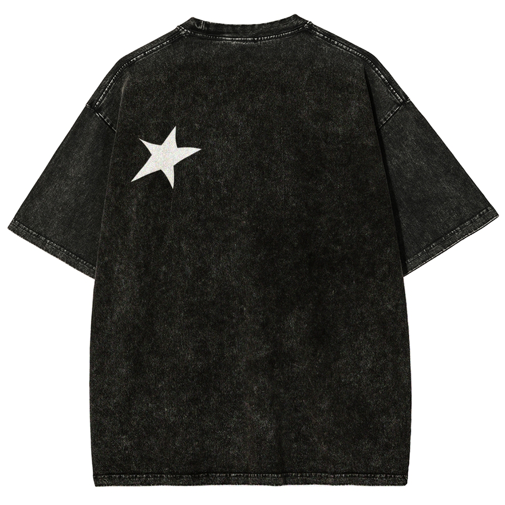 Jojo's Bizarre Adventure Unisex Fit Washed T-Shirt 2603019736