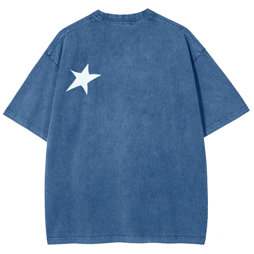 Jojo's Bizarre Adventure Unisex Fit Washed T-Shirt 2603019736