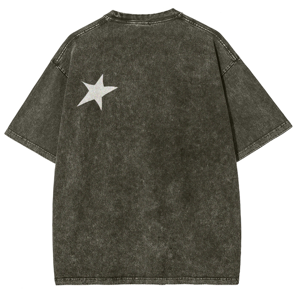 Jojo's Bizarre Adventure Unisex Fit Washed T-Shirt 2603019736