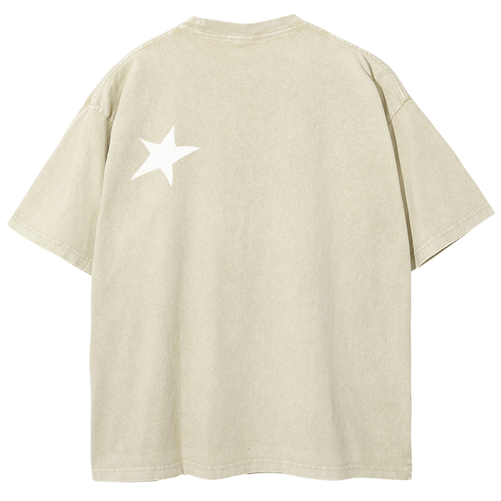 Jojo's Bizarre Adventure Unisex Fit Washed T-Shirt 2603019736