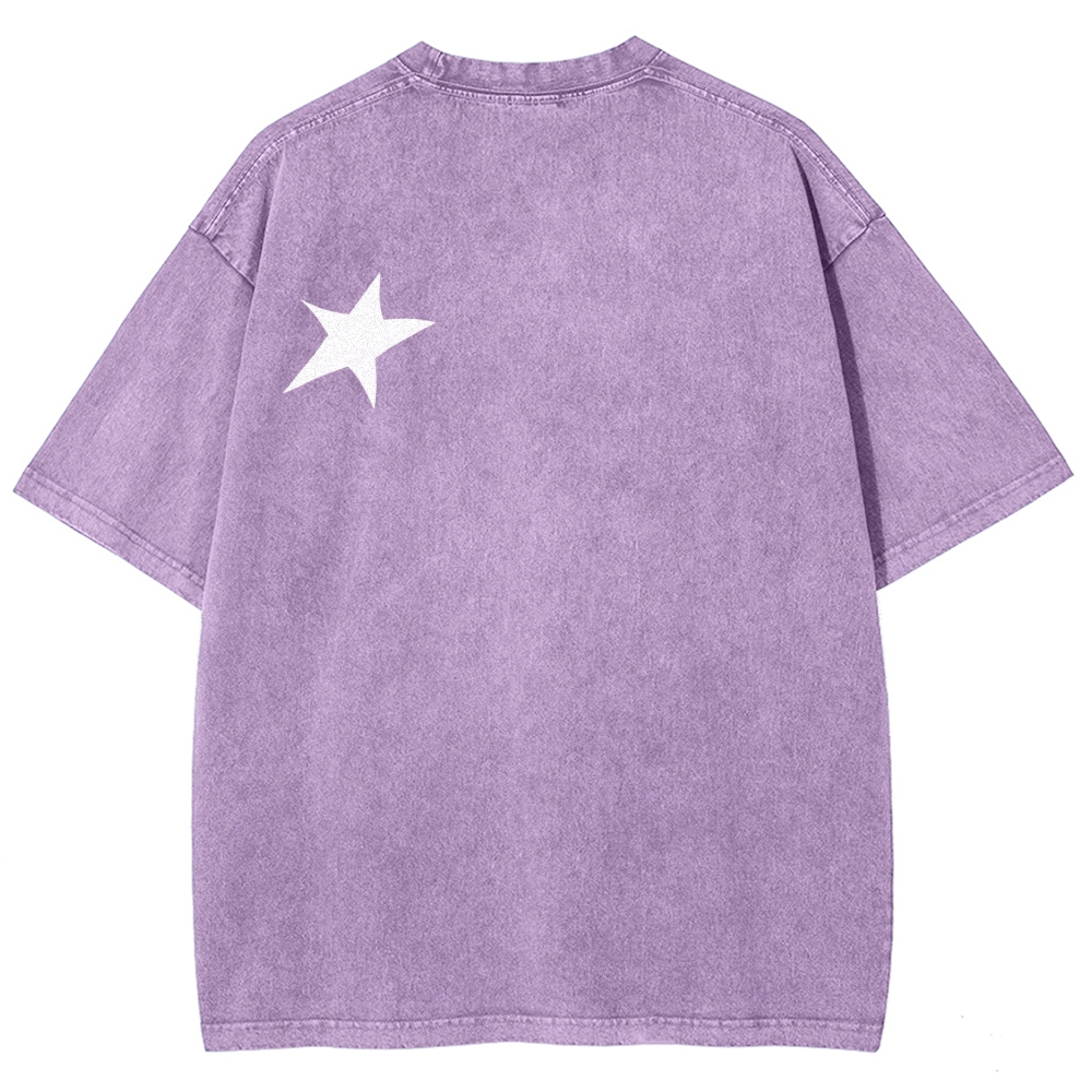 Jojo's Bizarre Adventure Unisex Fit Washed T-Shirt 2603019736
