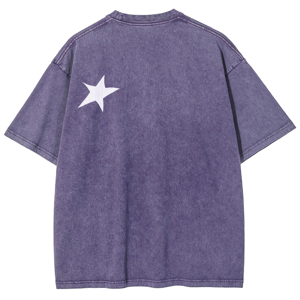 Jojo's Bizarre Adventure Unisex Fit Washed T-Shirt 2603019736