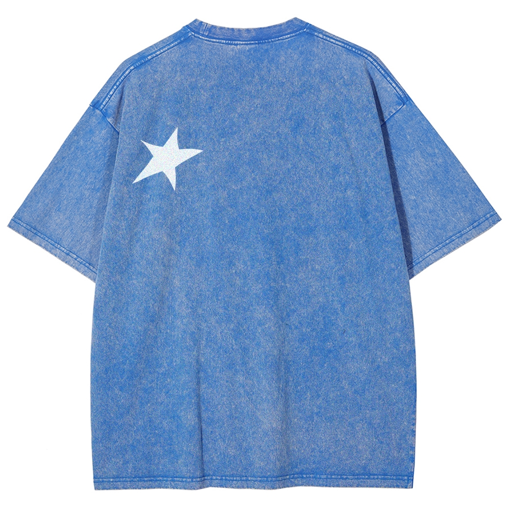Jojo's Bizarre Adventure Unisex Fit Washed T-Shirt 2603019736