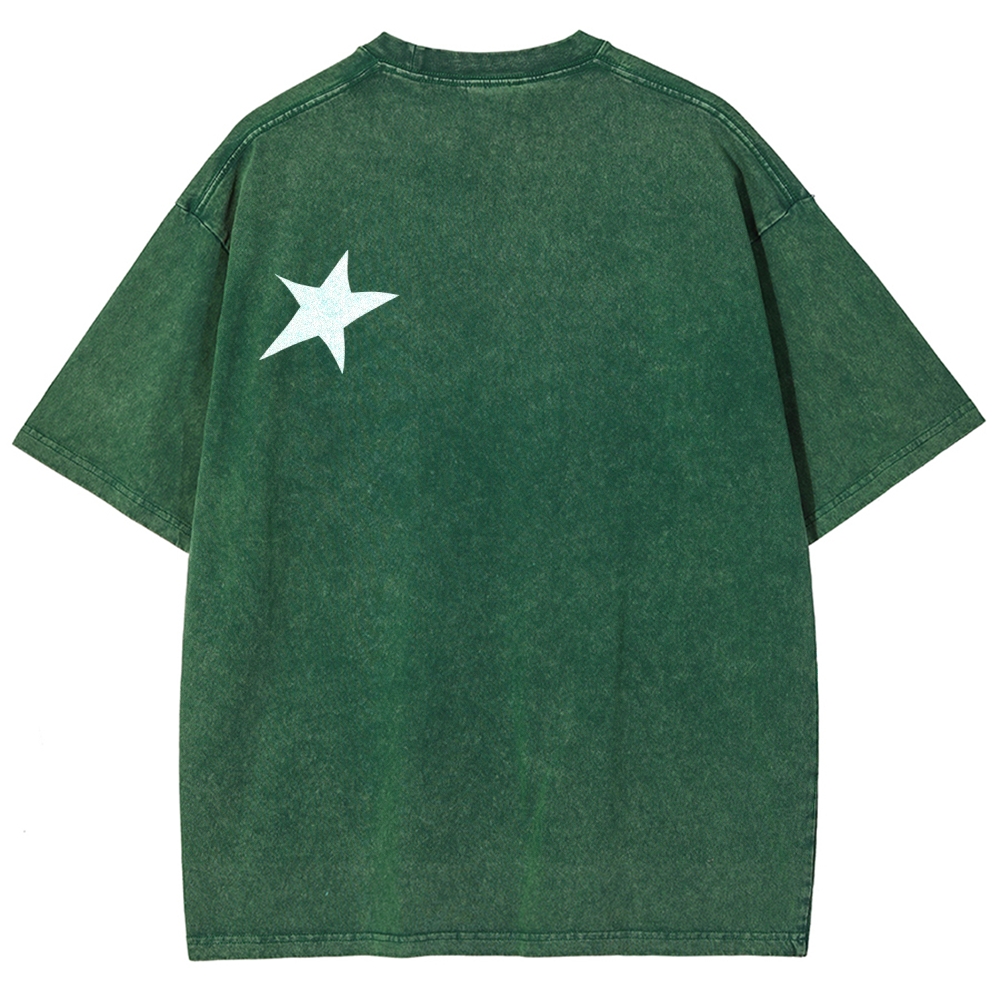 Jojo's Bizarre Adventure Unisex Fit Washed T-Shirt 2603019736