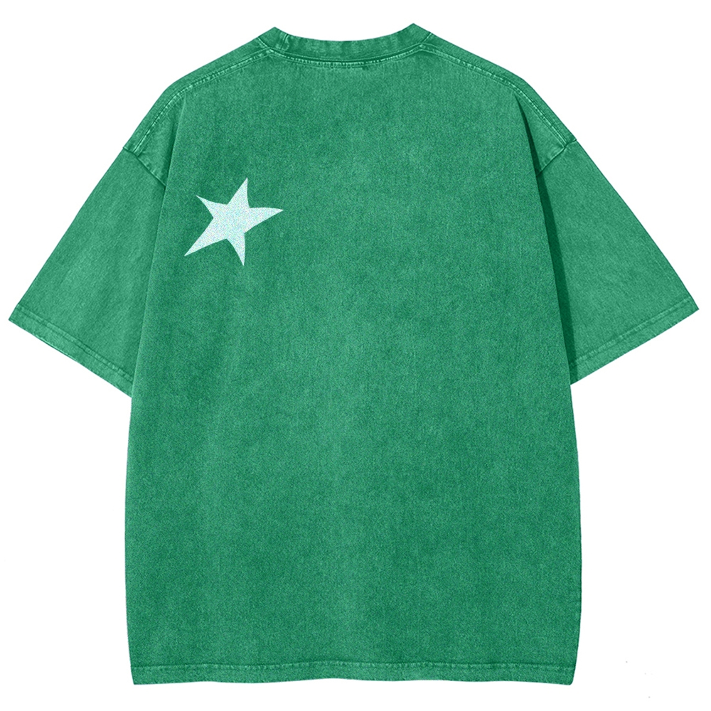 Jojo's Bizarre Adventure Unisex Fit Washed T-Shirt 2603019736