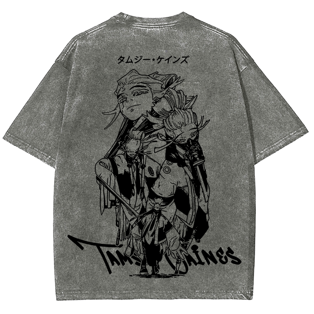 Gachiakuta Unisex Fit Washed T-Shirt 2603019879