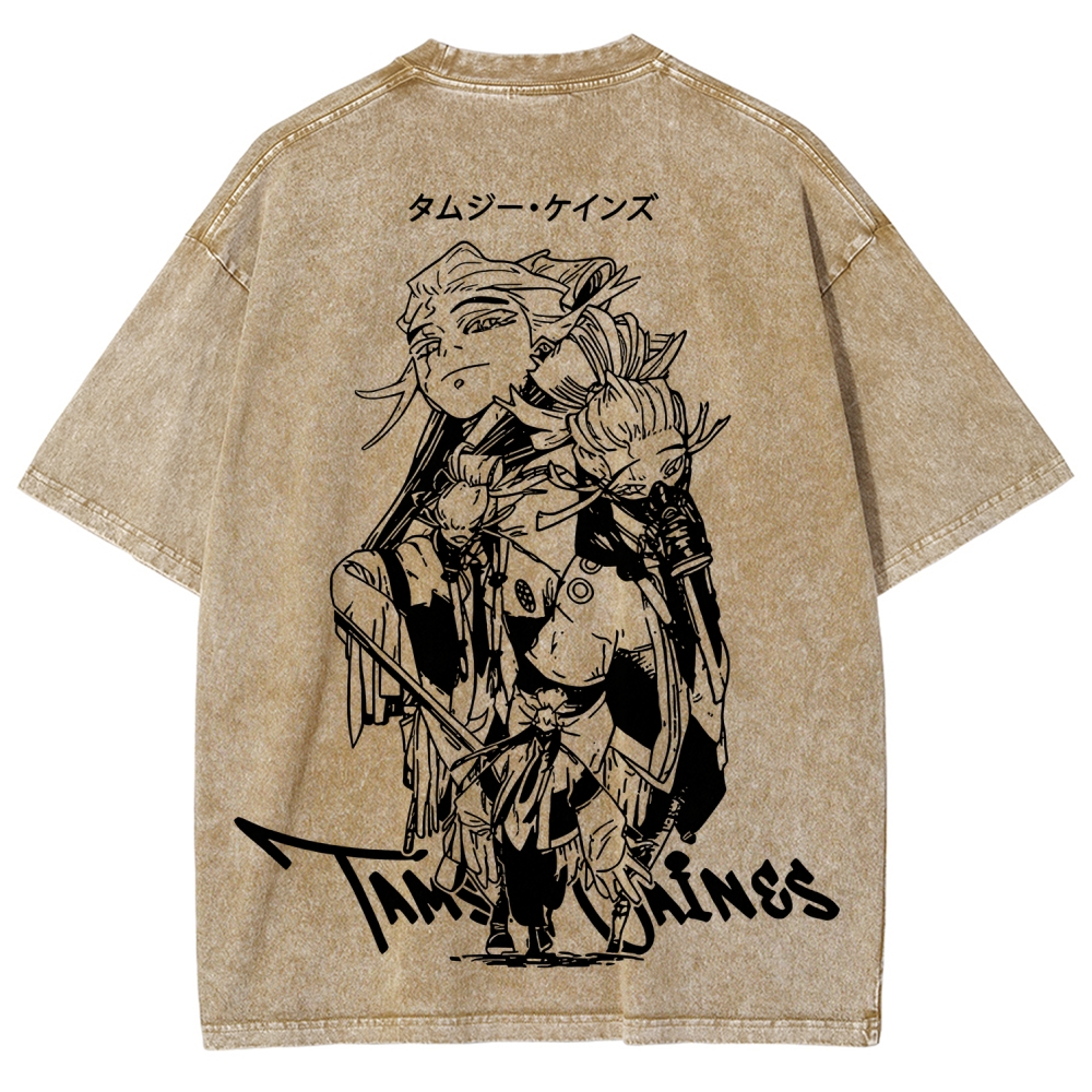 Gachiakuta Unisex Fit Washed T-Shirt 2603019879