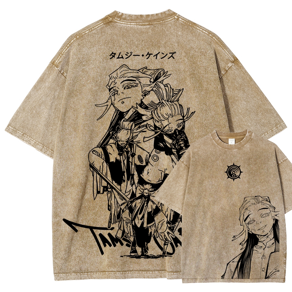 Gachiakuta Unisex Fit Washed T-Shirt 2603019879