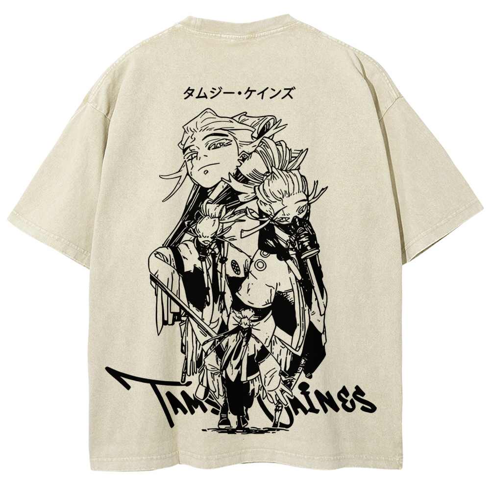 Gachiakuta Unisex Fit Washed T-Shirt 2603019879