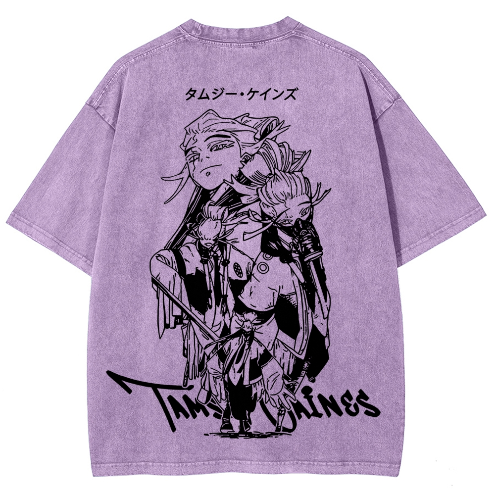 Gachiakuta Unisex Fit Washed T-Shirt 2603019879
