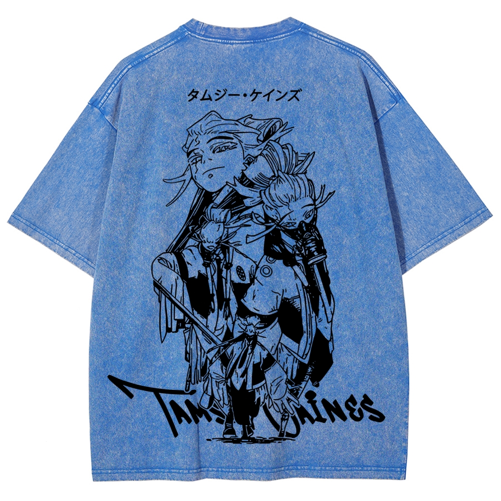 Gachiakuta Unisex Fit Washed T-Shirt 2603019879