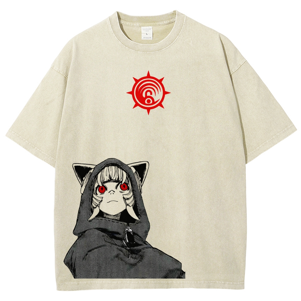 Gachiakuta Unisex Fit Washed T-Shirt 2603021175