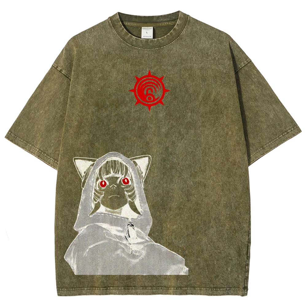 Gachiakuta Unisex Fit Washed T-Shirt 2603021175
