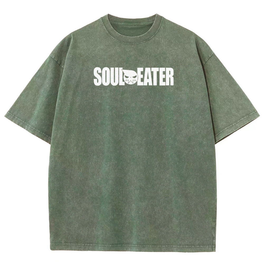 soul eater Unisex Fit Washed T-Shirt 2604000853