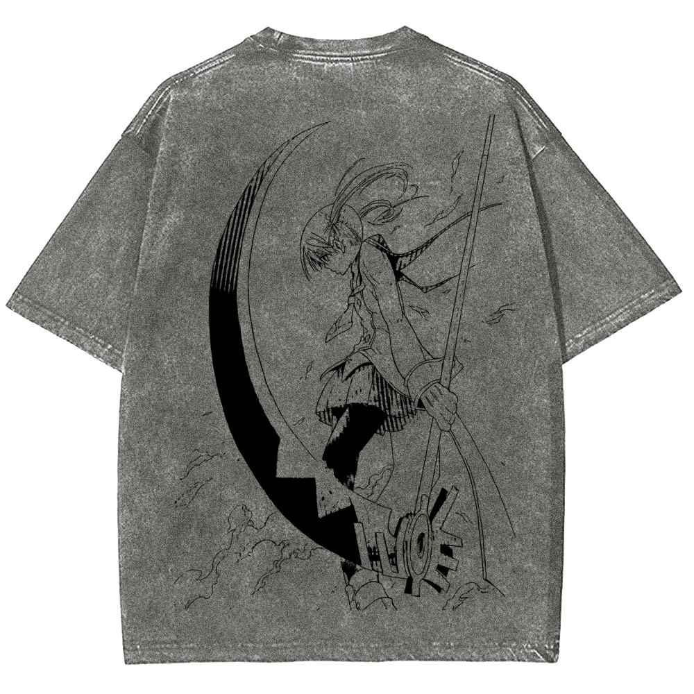 soul eater Unisex Fit Washed T-Shirt 2604000853