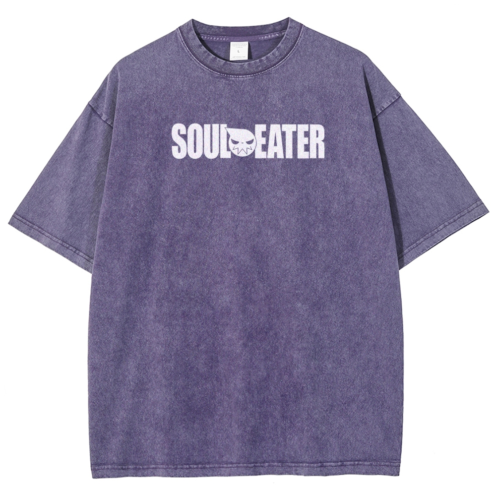 soul eater Unisex Fit Washed T-Shirt 2604000853