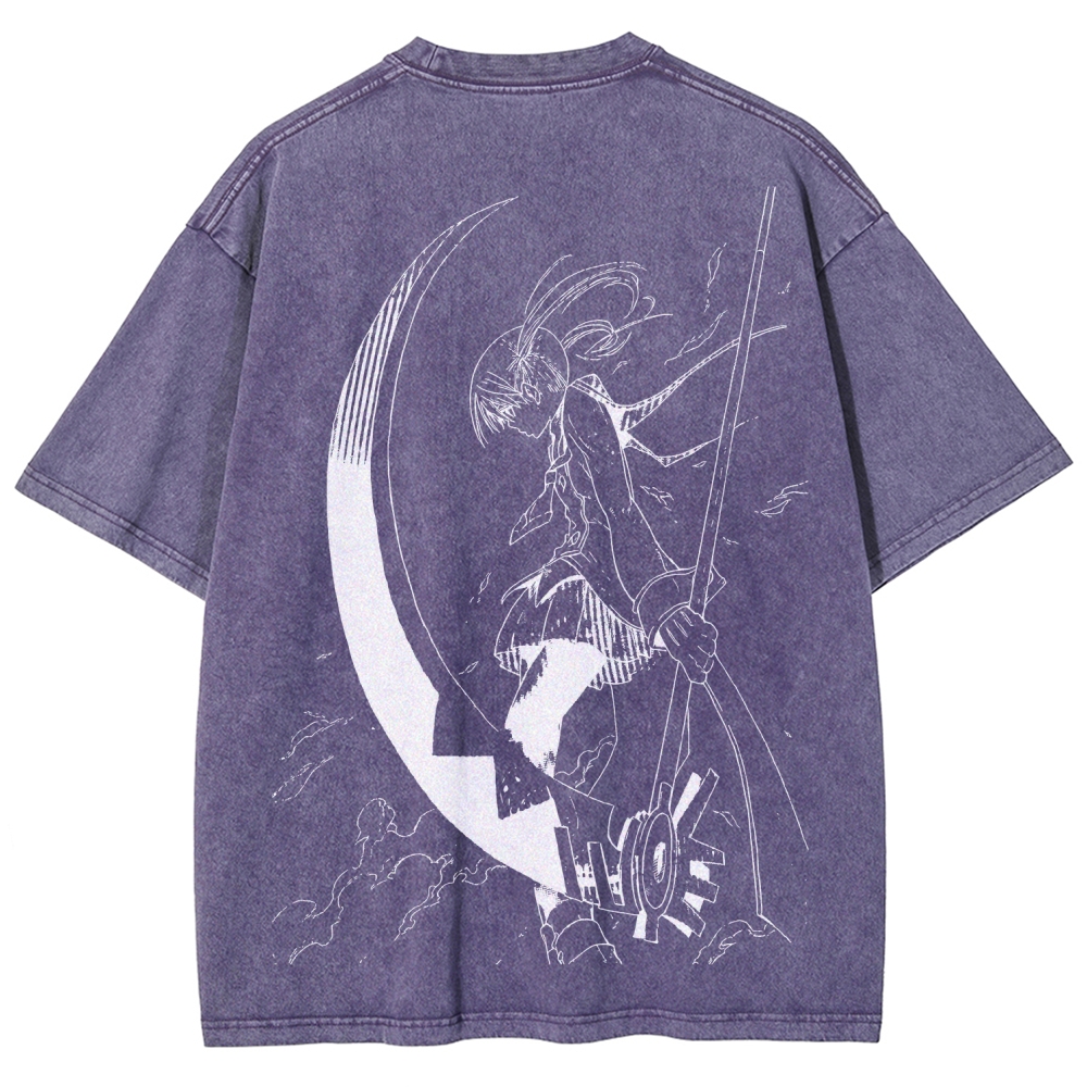 soul eater Unisex Fit Washed T-Shirt 2604000853