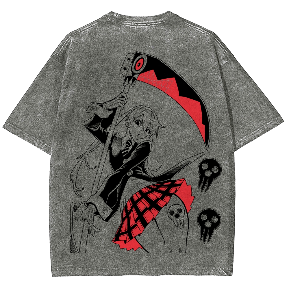 soul eater Unisex Fit Washed T-Shirt 2604000855