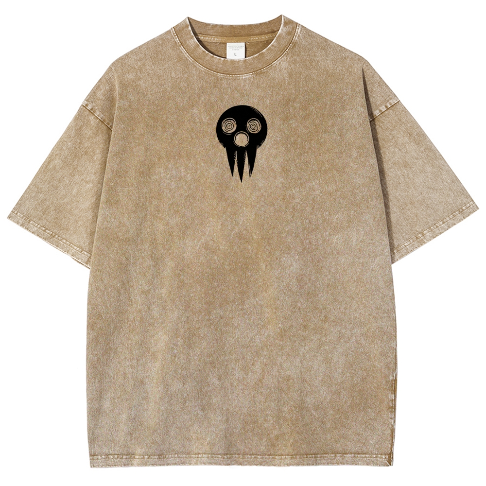 soul eater Unisex Fit Washed T-Shirt 2604000855