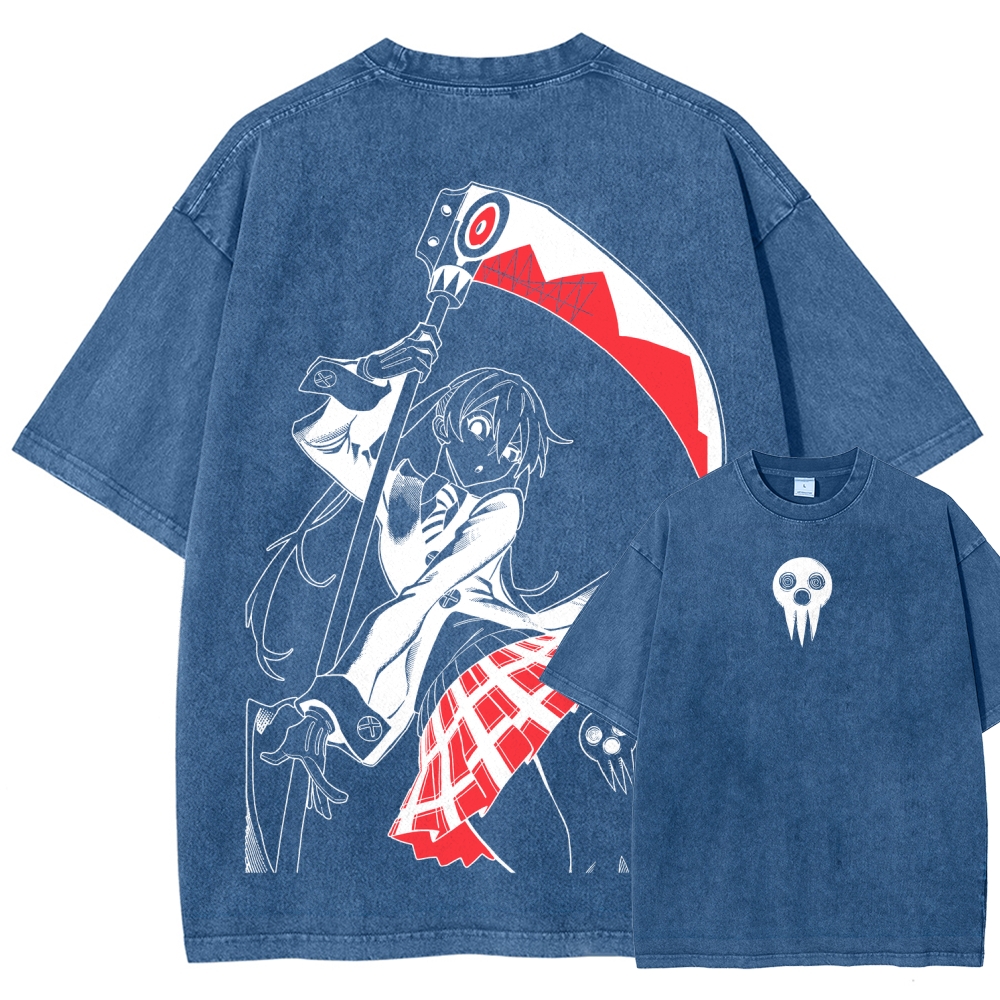 soul eater Unisex Fit Washed T-Shirt 2604000855