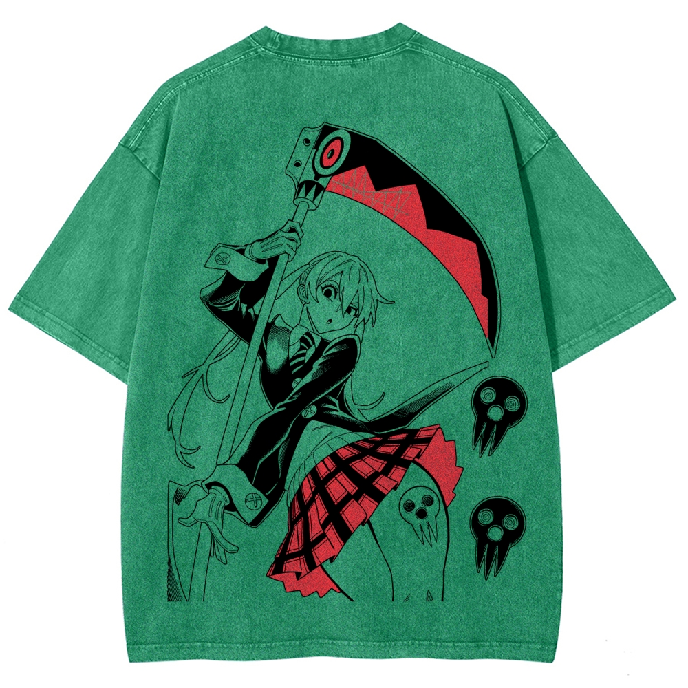 soul eater Unisex Fit Washed T-Shirt 2604000855