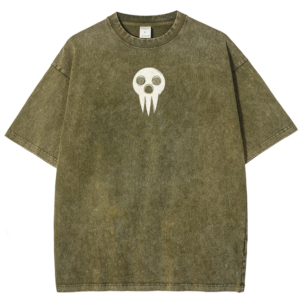 soul eater Unisex Fit Washed T-Shirt 2604000855
