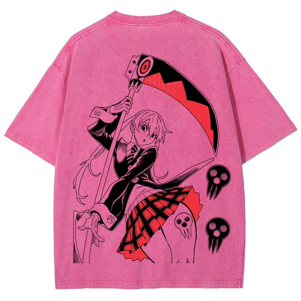 soul eater Unisex Fit Washed T-Shirt 2604000855