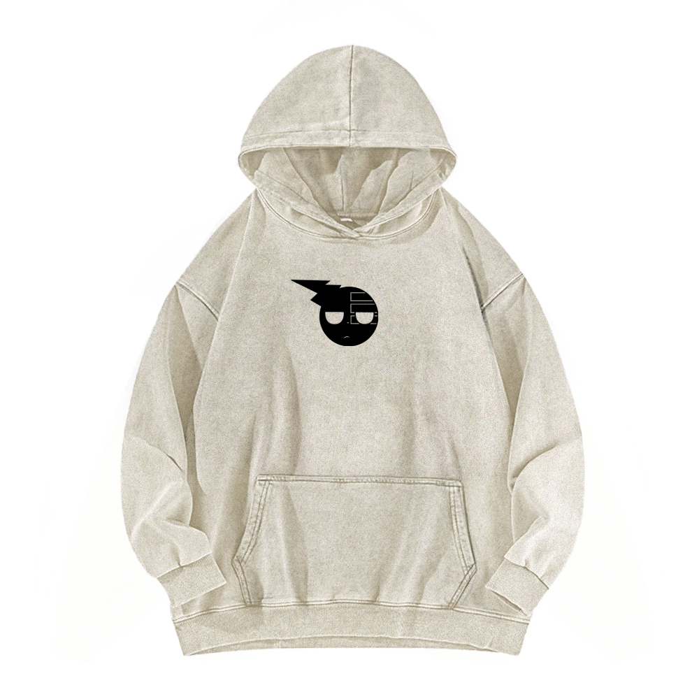 soul eater Unisex Washed Hoodie 2604000857