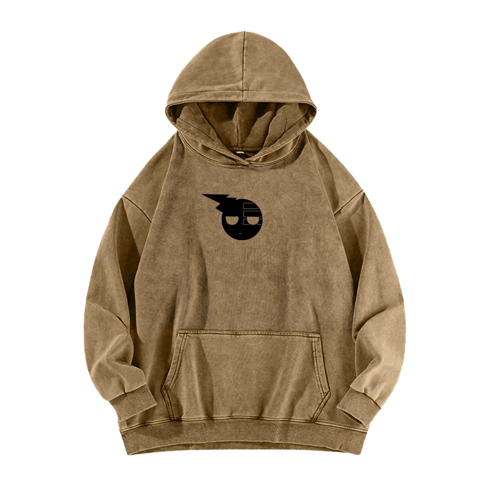 soul eater Unisex Washed Hoodie 2604000857