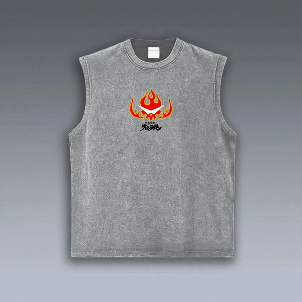 Gurren lagann Tengen Toppa  VINTAGE TANK TOP 2604002735