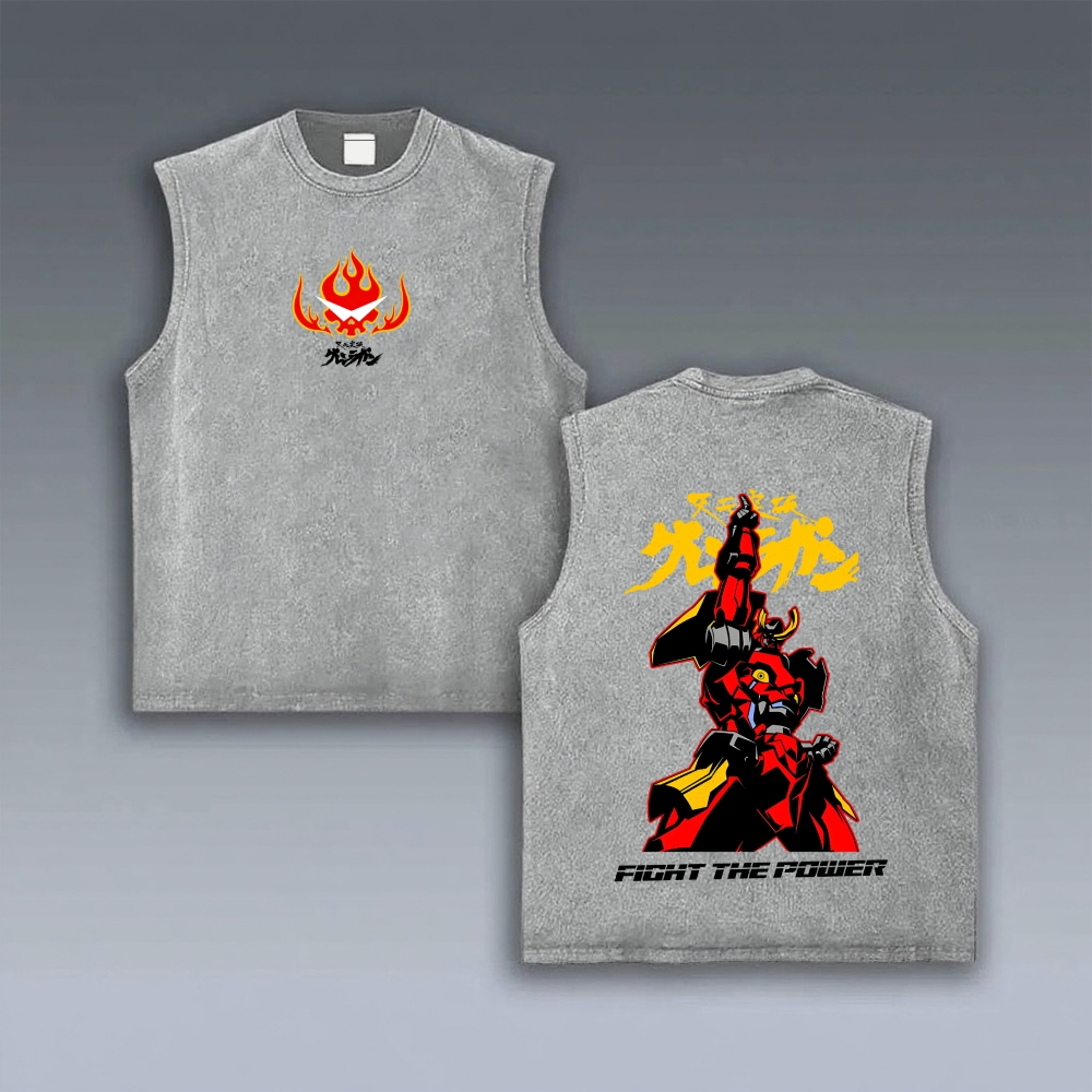 Gurren lagann Tengen Toppa  VINTAGE TANK TOP 2604002735