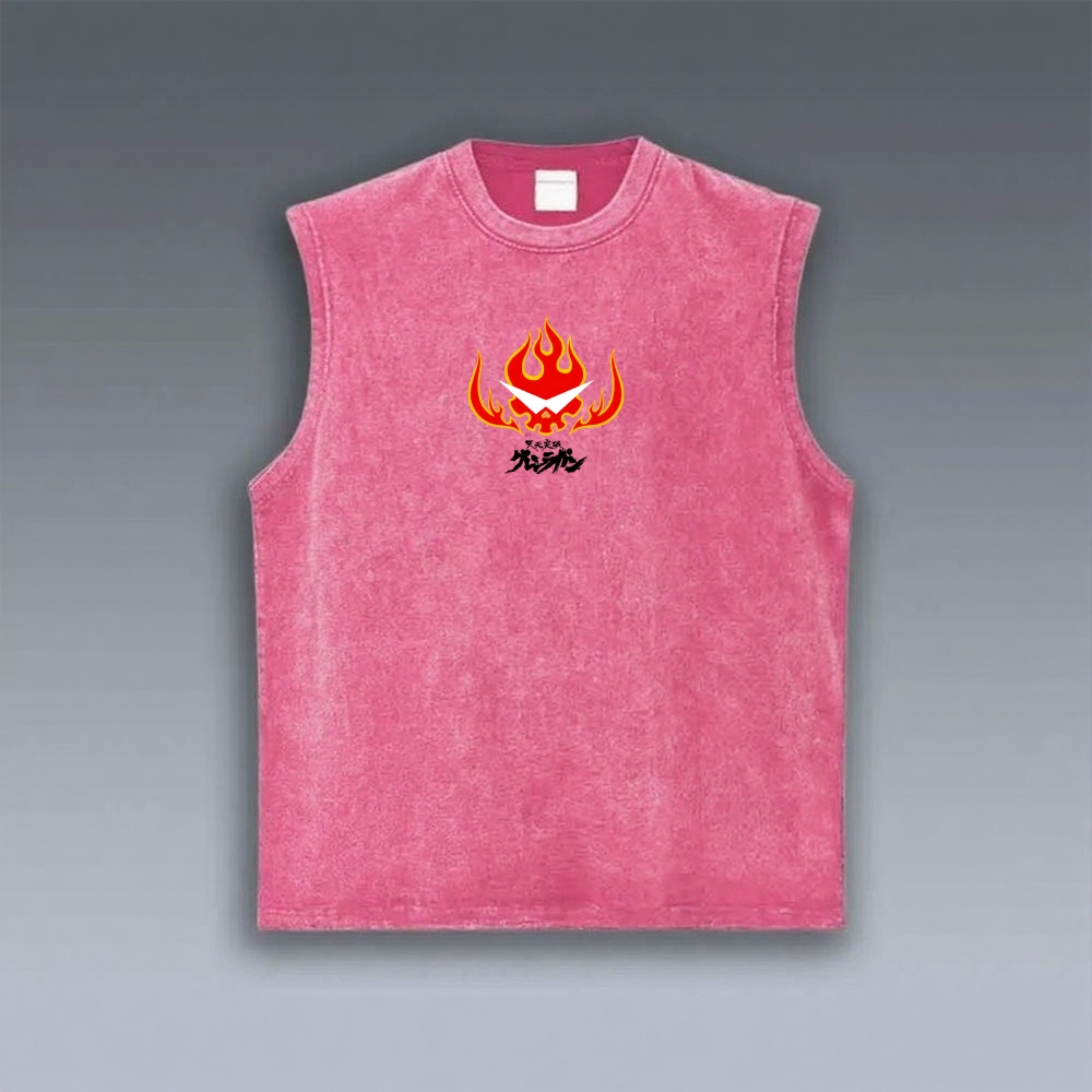 Gurren lagann Tengen Toppa  VINTAGE TANK TOP 2604002735