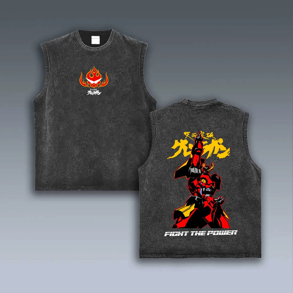 Gurren lagann Tengen Toppa  VINTAGE TANK TOP 2604002735