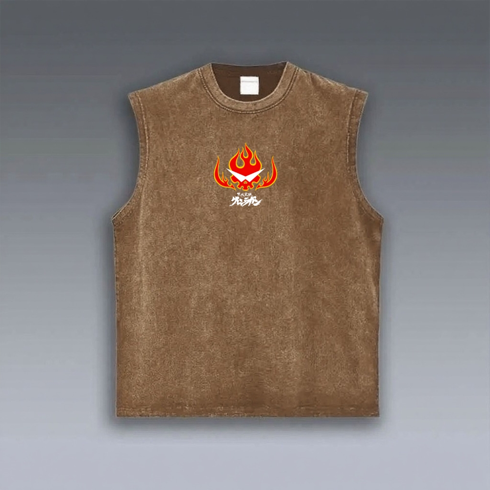 Gurren lagann Tengen Toppa  VINTAGE TANK TOP 2604002735