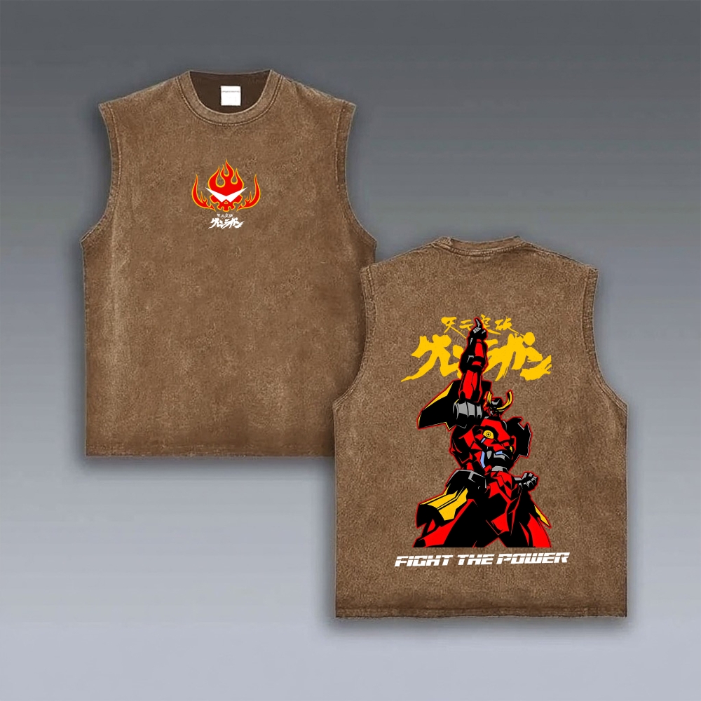 Gurren lagann Tengen Toppa  VINTAGE TANK TOP 2604002735