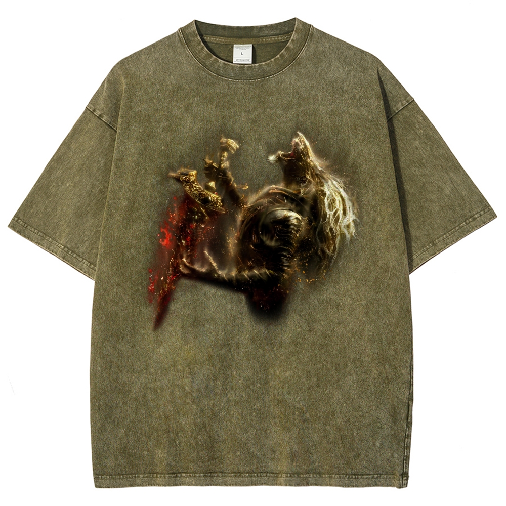 Elden Ring Unisex Fit Washed T-Shirt 2604004048